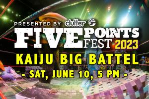 KAIJU BIG BATTEL - SATURDAY,  5 PM cover picture