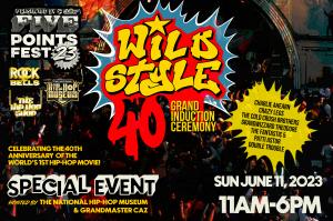 General Admission to NHHM Hip-Hop Toy Exhibit, Booth & Wild Style 40th Anniversary Podcast/Induction +  Sunday Festival Pass cover picture