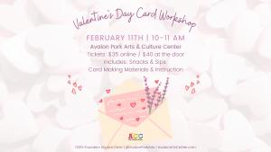 Valentine's Day Card Workshop cover picture