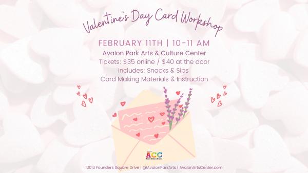 Valentine's Day Card Workshop