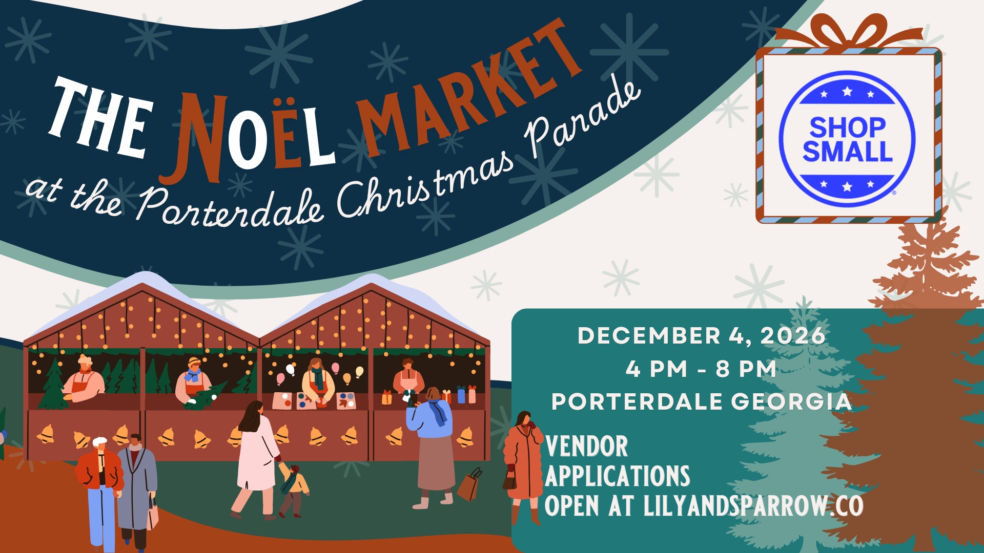 Noel Market at the Porterdale Christmas Parade