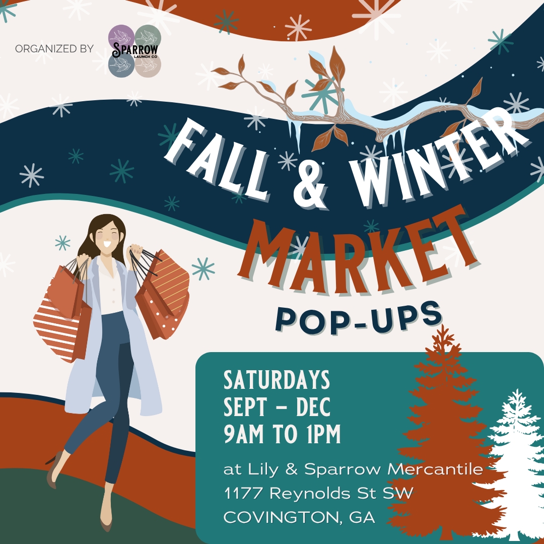 Autumn/Winter Market Pop-up Series at Lily  & Sparrow