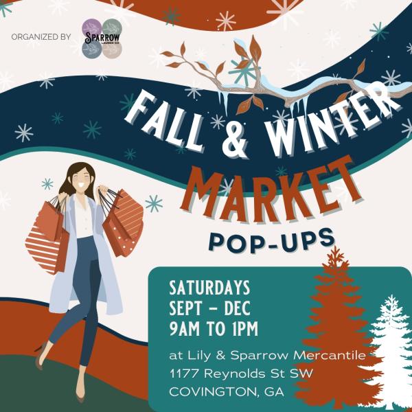 Autumn/Winter Market Pop-up Series at Lily  & Sparrow