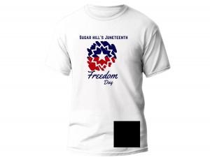 WHITE--SMALL Juneteenth Shirt cover picture