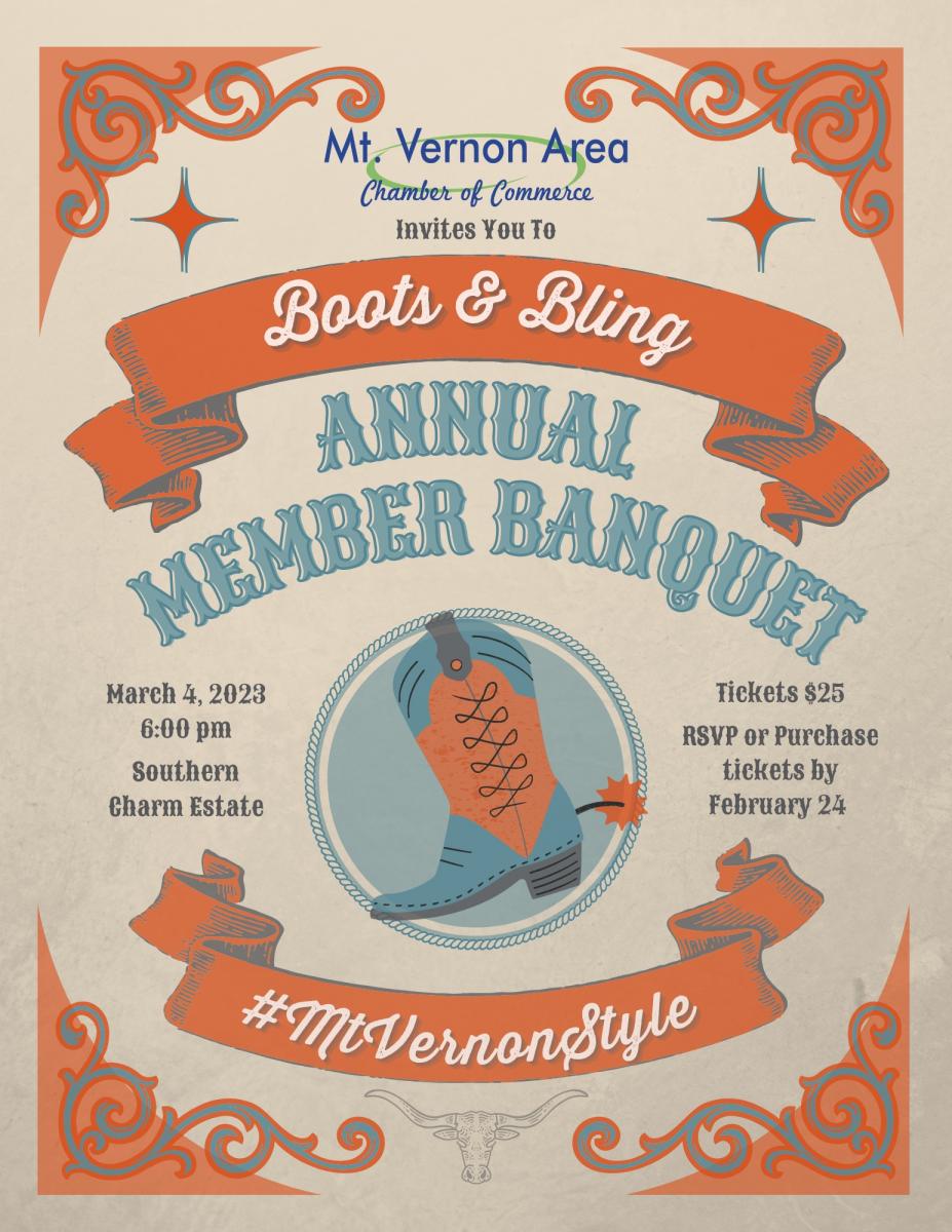 "Boots & Bling" Annual Member Banquet cover image