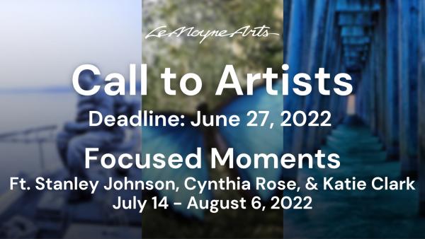 Focused Moments, Featuring Photography and Poetry by Stanley Johnson, Cynthia Rose and Katie Clark