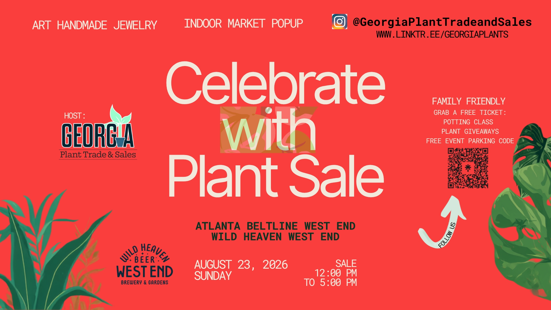 Celebrate with Plant Sale August
