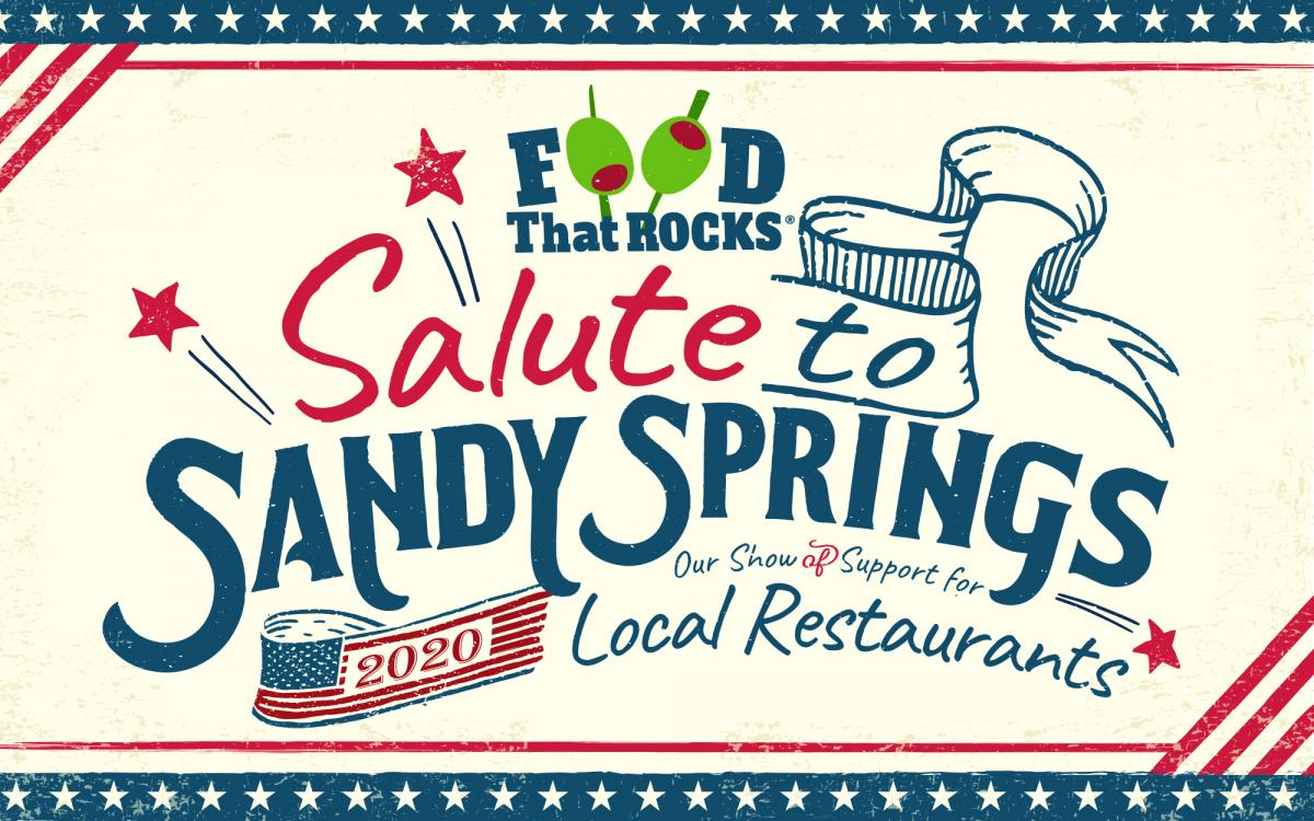 Food That Rocks' Salute to Sandy Springs cover image