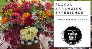 Almost Everything Bowl Floral Arrangement Experience- FRI 2:30PM cover picture