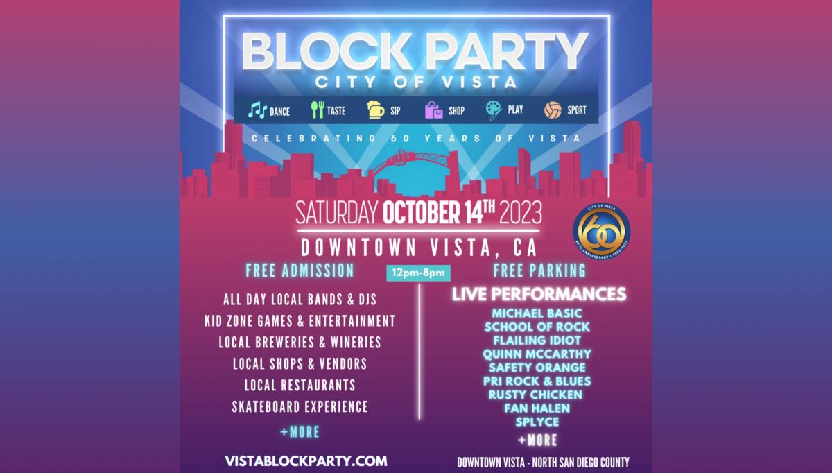 Vista Block Party cover image