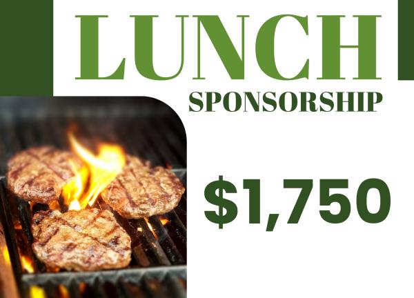 Lunch Sponsor Lunch Sponsor