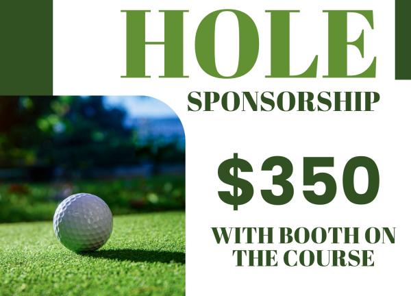 Hole Sponsor - With Booth