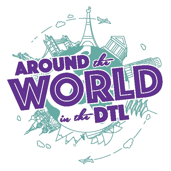 Around the World in the DTL (Lawrenceville Art Commission Volunteers) cover image