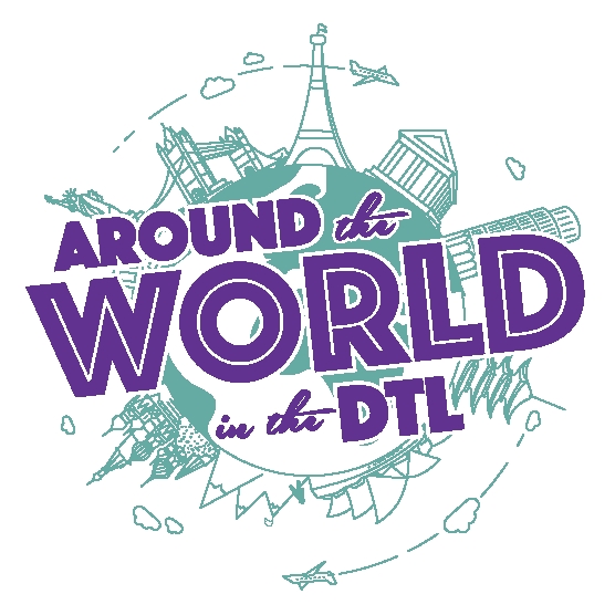 Around the World in the DTL (Lawrenceville Art Commission Volunteers)