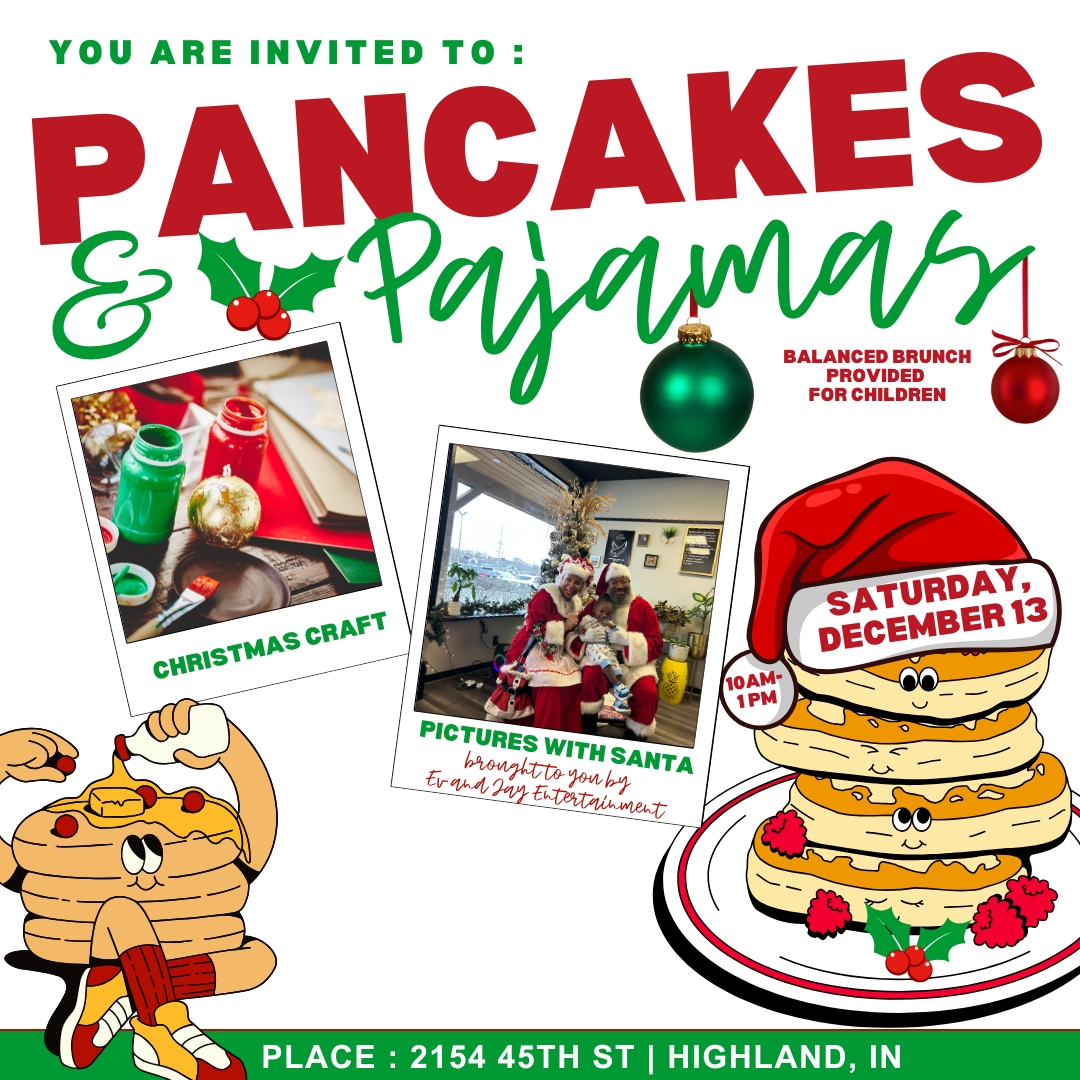 Pancakes & Pajamas with Santa