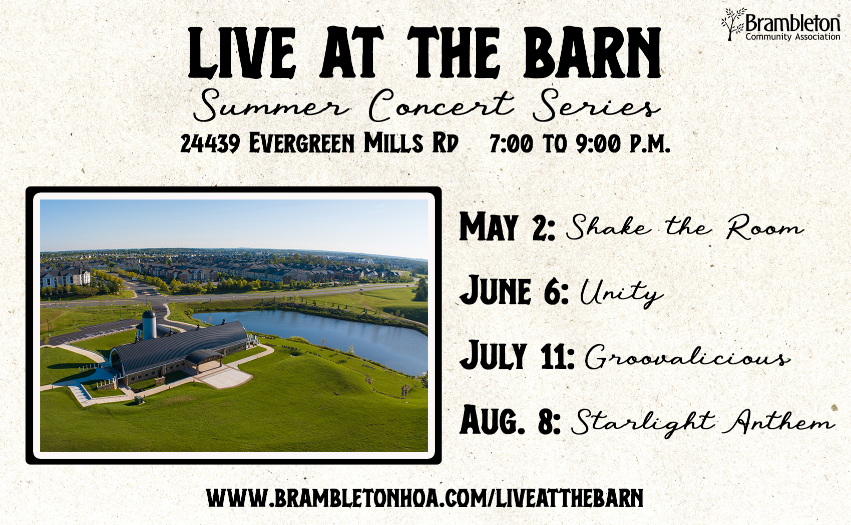 Live at The Barn - Summer Concert Series cover image