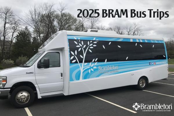 BRAM Bus Events 2025 - Brambleton Residents ONLY