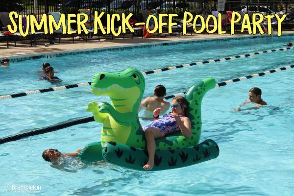 Summer Kick off Volunteer @ Community Center Pool 42645 Regal Wood Drive