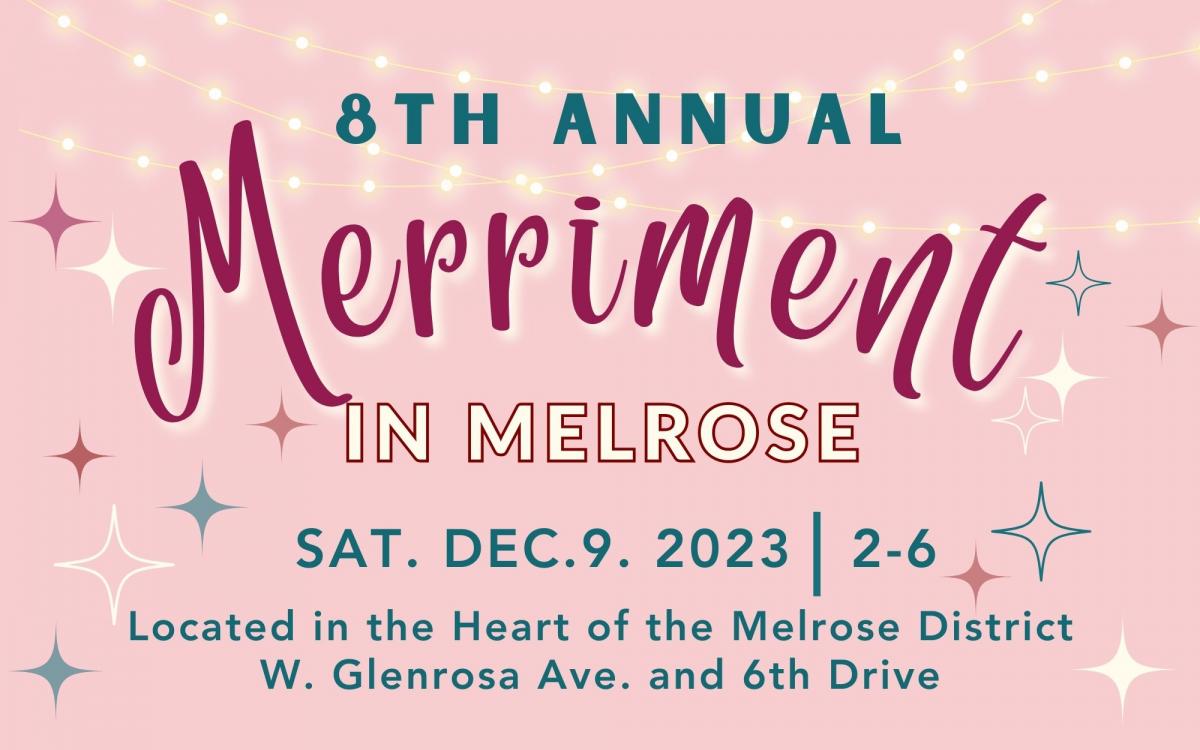 Merriment In Melrose cover image