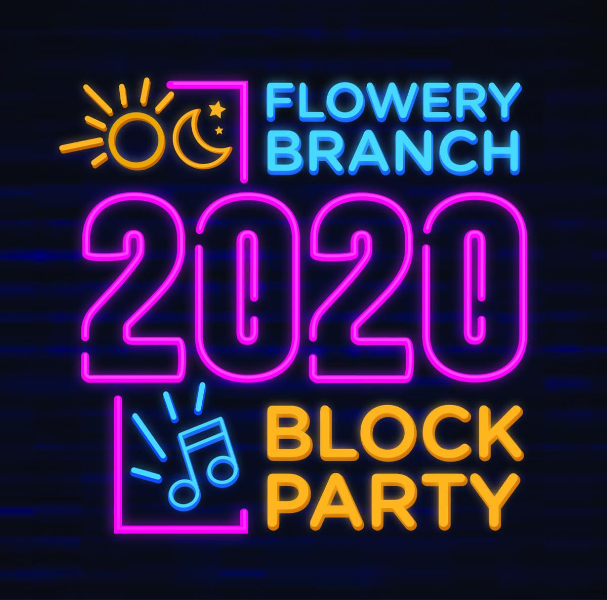Flowery Branch Block Party June Eventeny