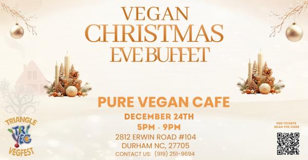 Vegan Xmas Eve at Pure Vegan Cafe