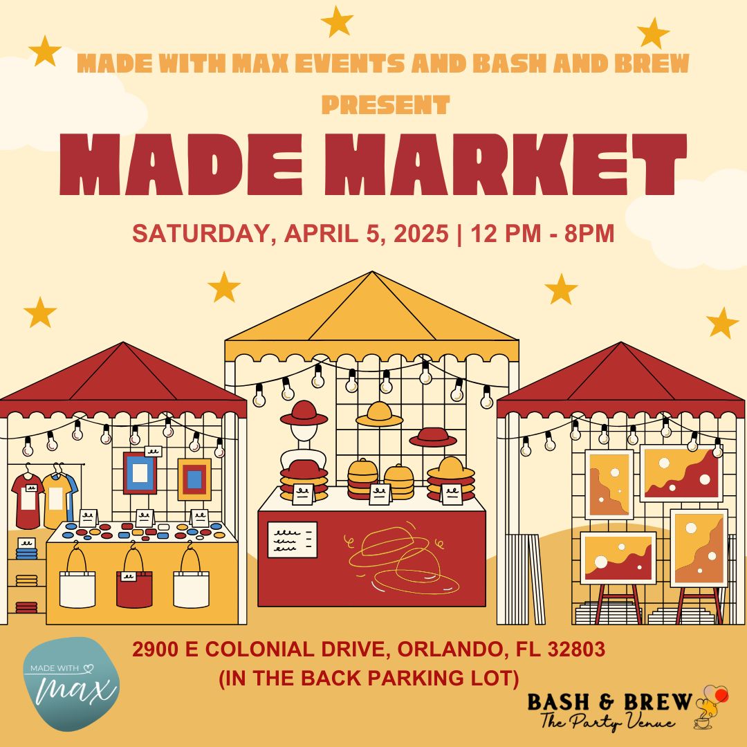 Made Market at Bash & Brew (the party venue)
