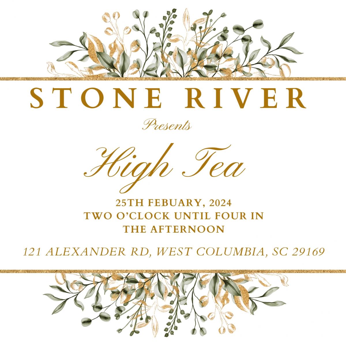 Stone River High Tea
