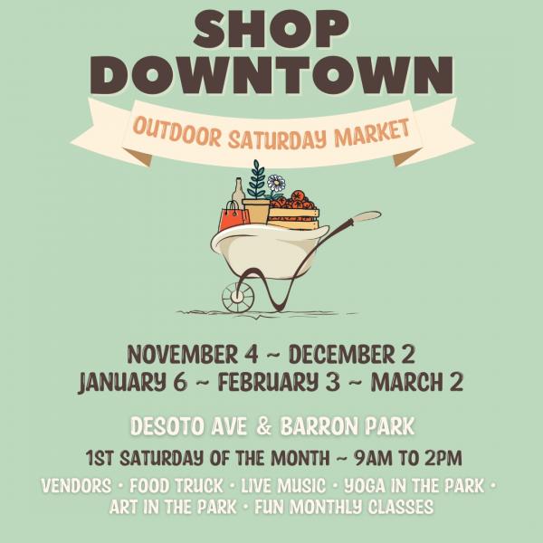 Shop Downtown Outdoor Saturday Market 2023-2024