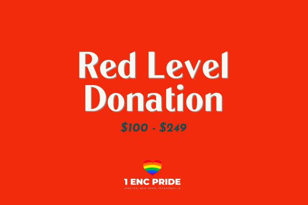 RED LEVEL~ $100-$249.99 RED LEVEL~ $100-$249.99
