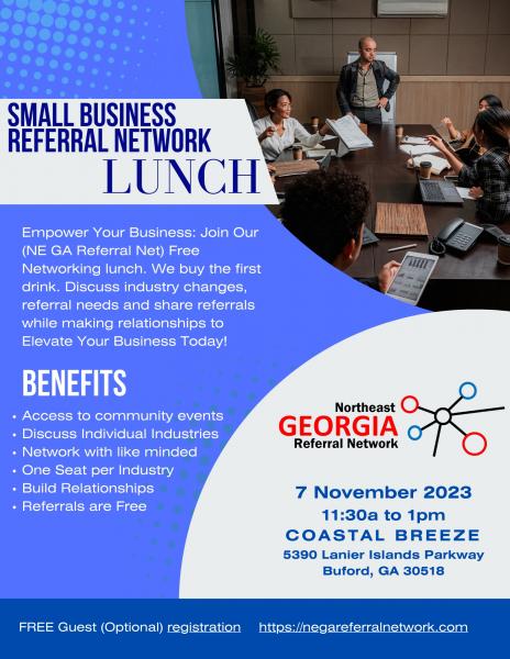 Northeast Georgia Referral Network Lunch