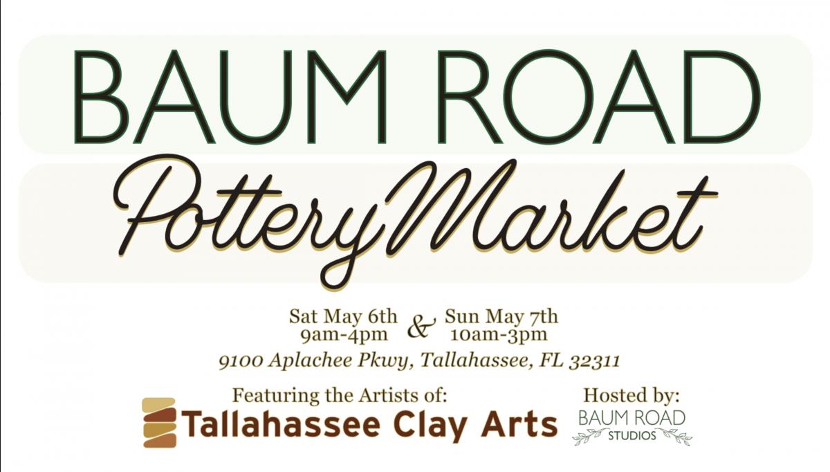 Baum Road Pottery Market presented by Tallahassee Clay Arts cover image