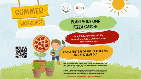 Plant Your Own Pizza Garden Kids Workshop