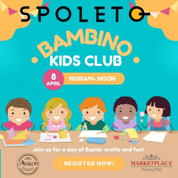 Bambino Club - Easter Crafts & Fun
