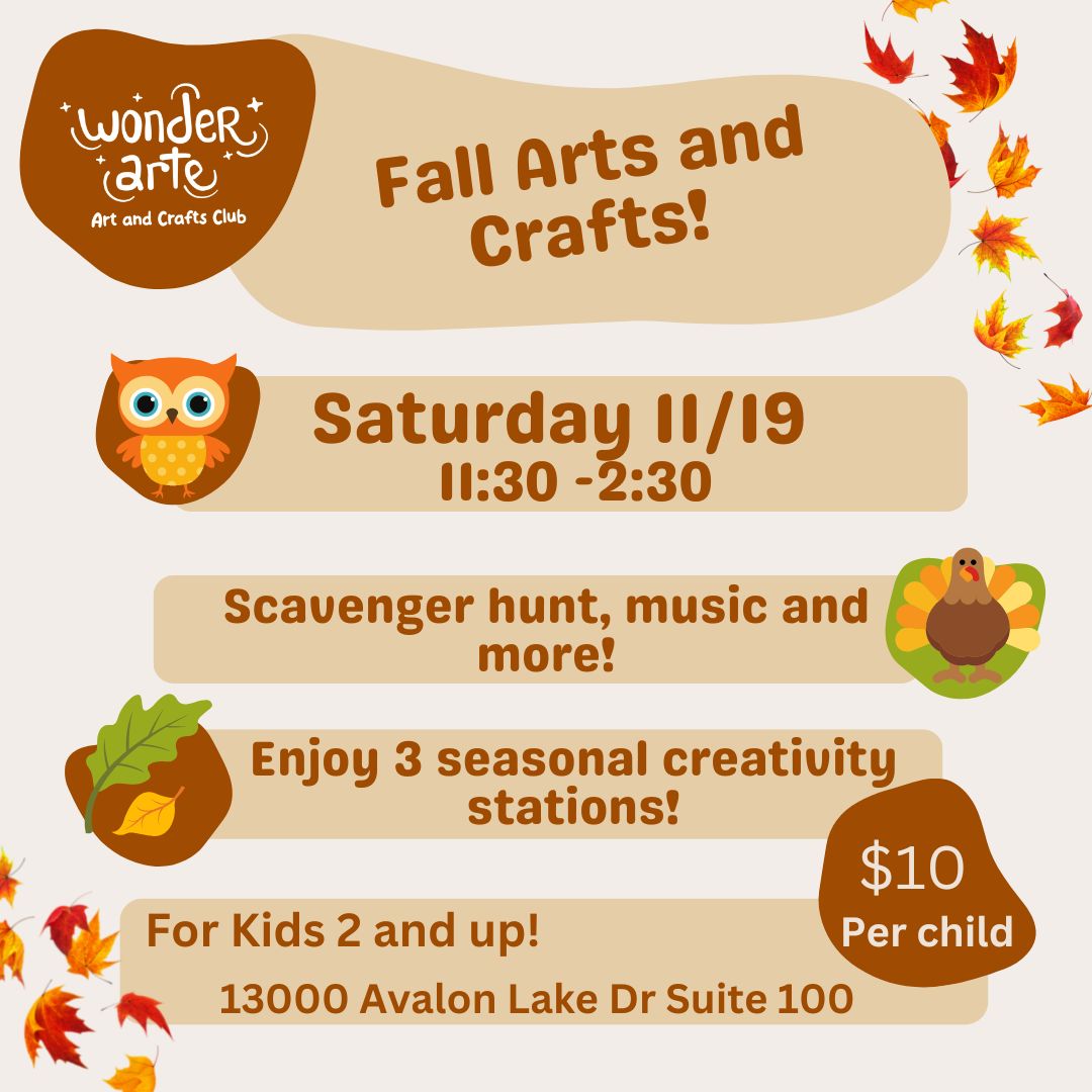 Wonder Arte November Craft for Kids
