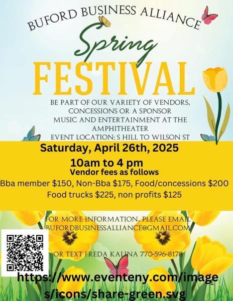 Buford Spring Festival 2025