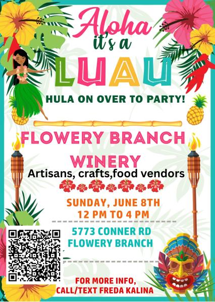 Summer Luau and Wine Tasting