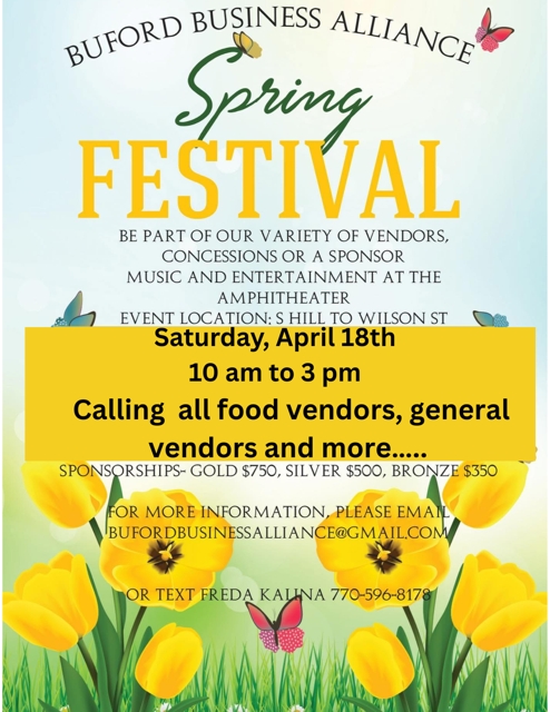 Buford Spring Festival 2026