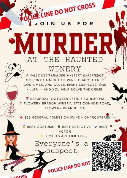 Murder at the Haunted Winery