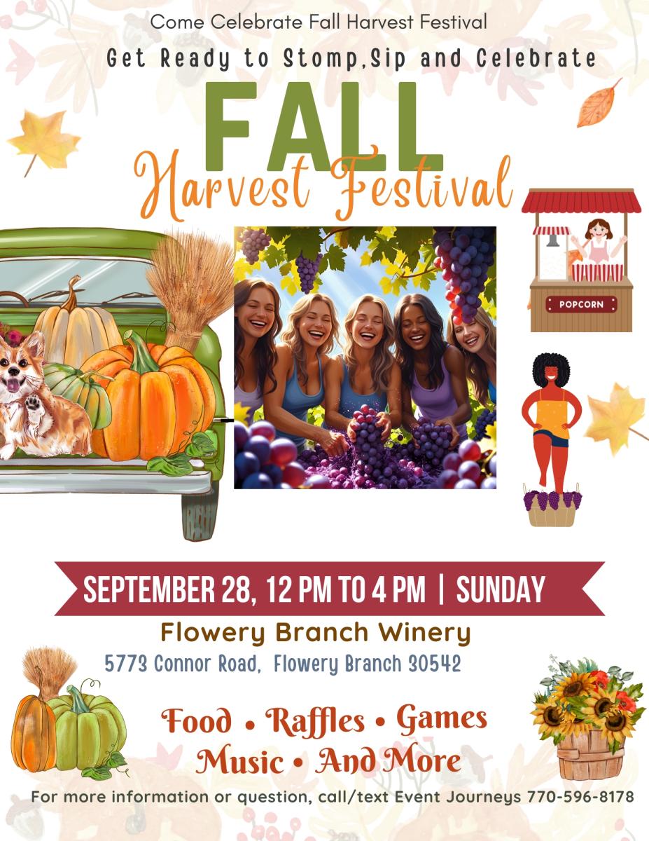 Sip, Shop and Stomp Harvest Festival