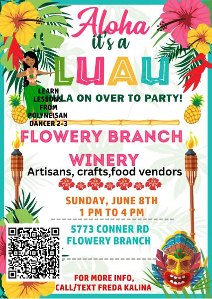 Summer Luau and Wine Tasting