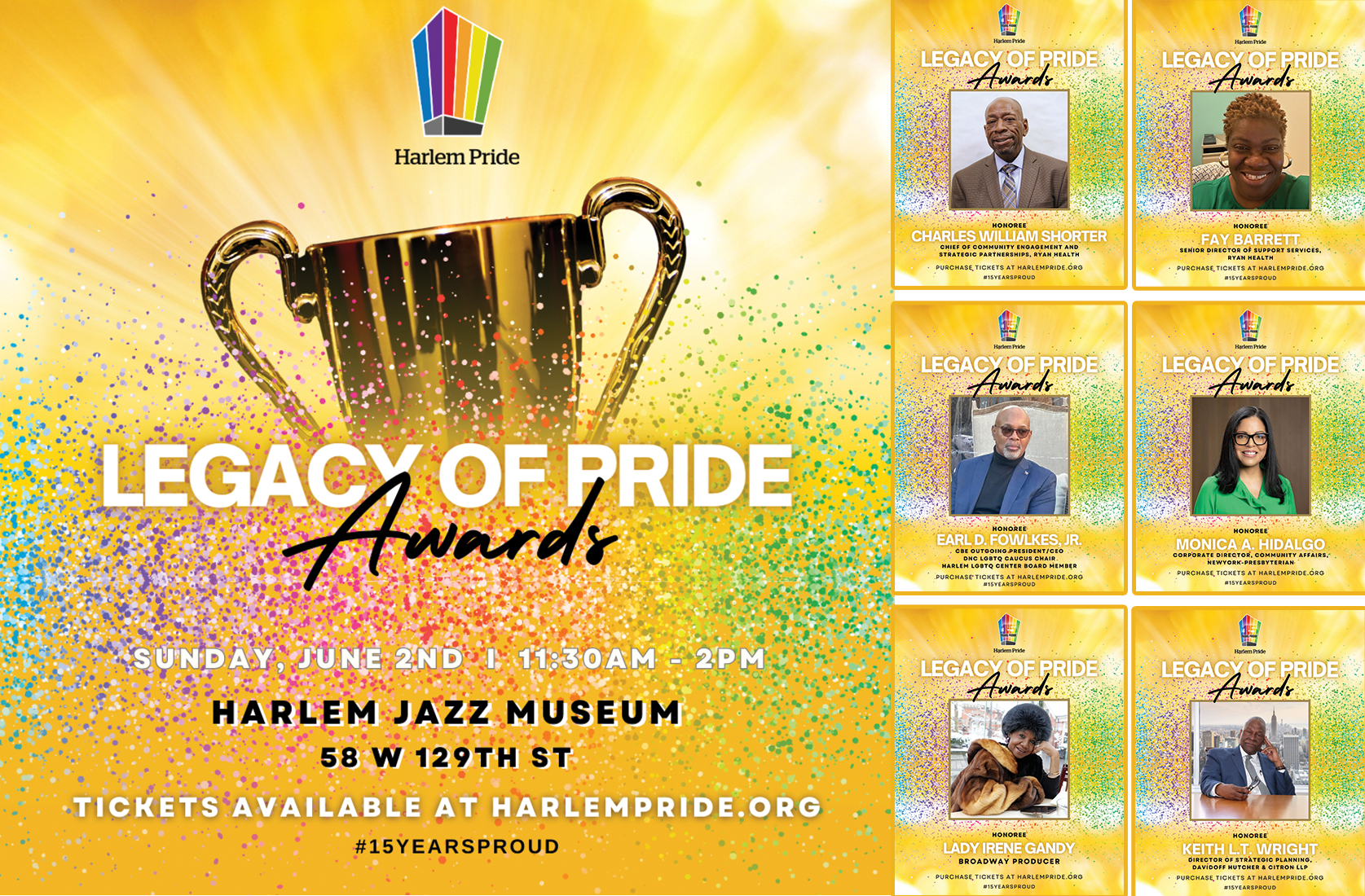 Harlem Pride 2024 Legacy of Pride Awards cover image