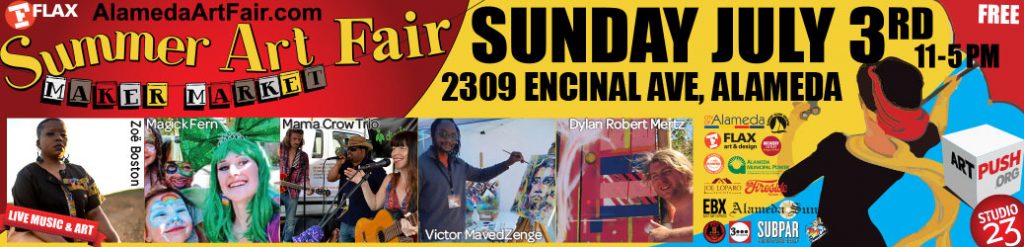 Alameda Summer Art Fair & Maker Market