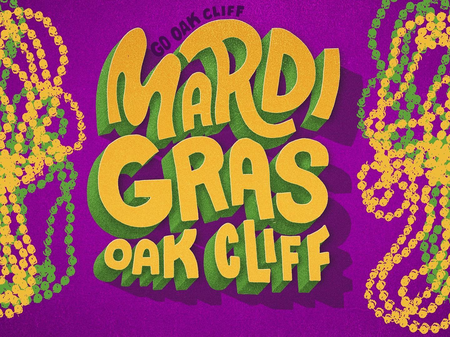 Go Oak Cliff 2026 Mardi Gras Parade