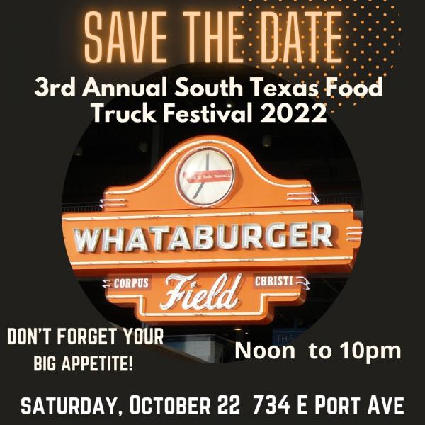 3nd Annual South Texas Food Truck Festival @ Whataburger Field