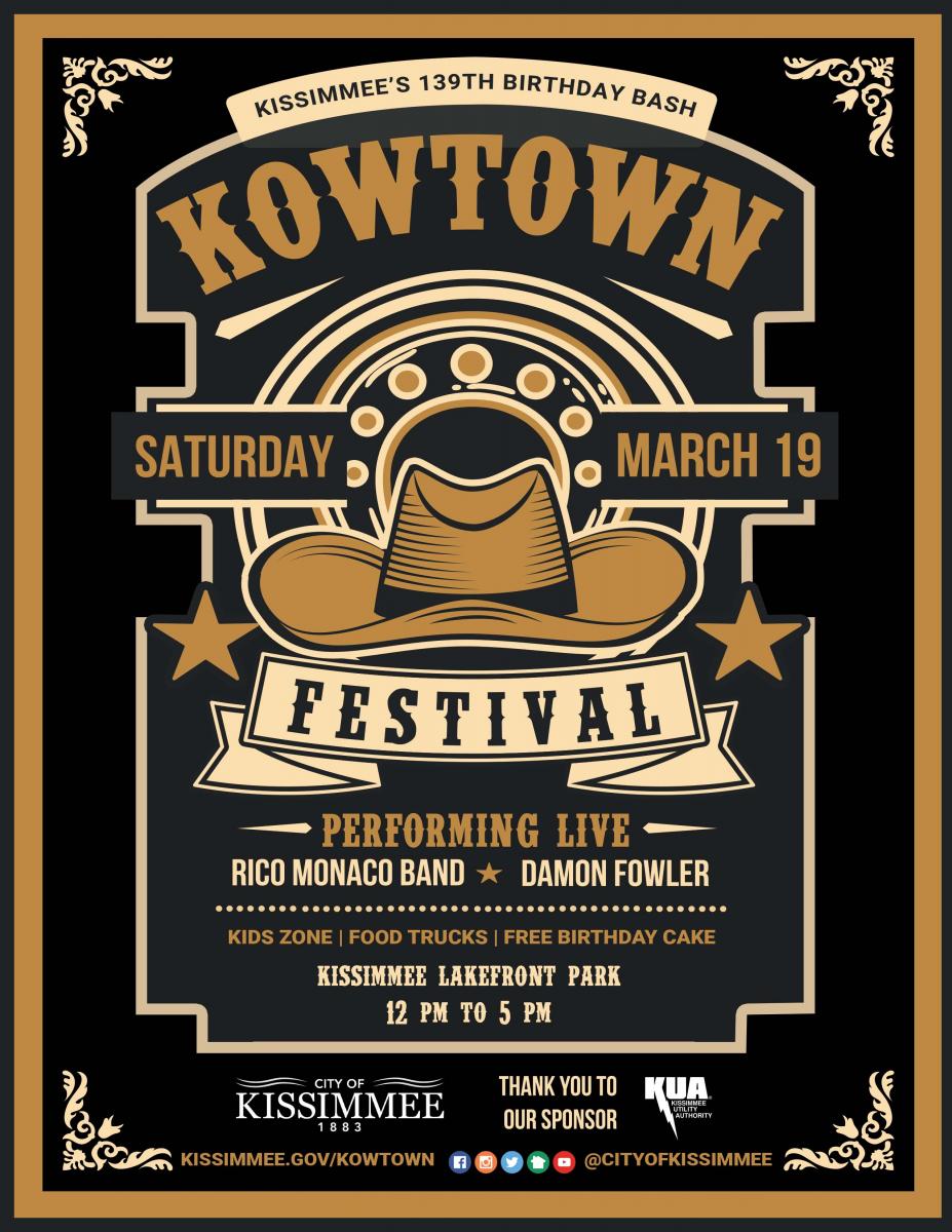 Kissimmee Kowtown Festival cover image