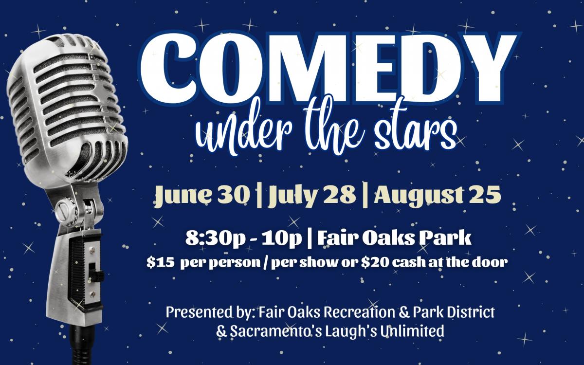 Comedy Under the Stars 2023 cover image