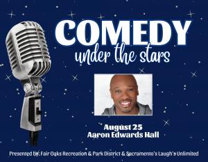 Comedy Under the Stars - August 25 cover picture