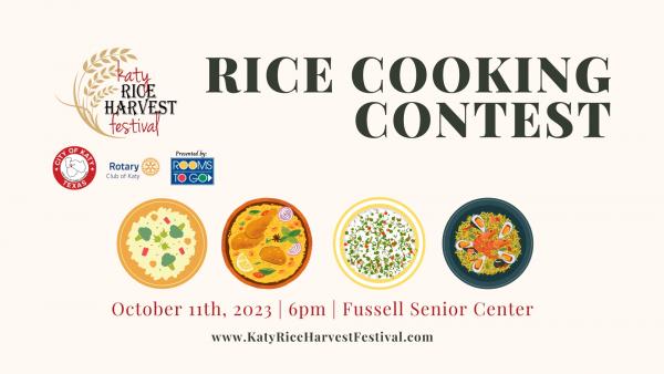 Katy Rice Harvest Festival Rice Cooking Contest Katy Rice Harvest Festival Rice Cooking Contest