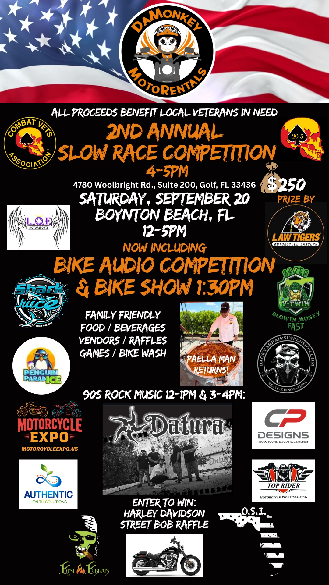 DaMonkey MotoRentals - 2nd Annual Slow Race Competition