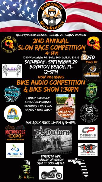 DaMonkey MotoRentals - 2nd Annual Slow Race Competition